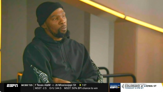  還打多久退役？KD：目前無法預測終點 可能會發(fā)生也可能不會