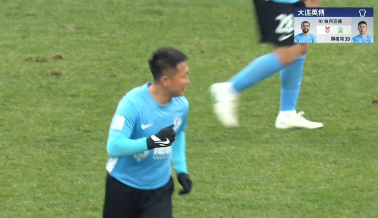  隊長來了！38歲閻相闖替補登場，上演賽季&重返中超首秀！